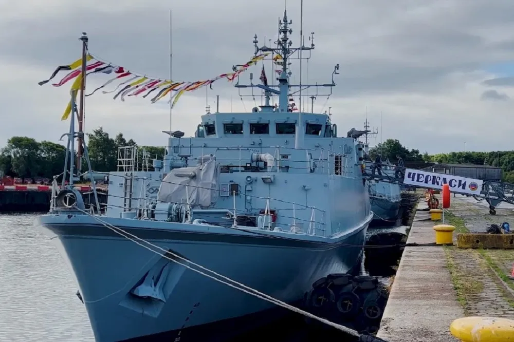 【有片】英國協助重建烏克蘭海軍　首批2艘桑當級獵雷艦在格拉斯哥成軍