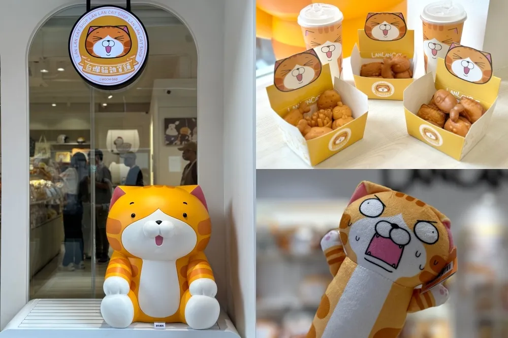 【有片】白爛貓首間實體店直擊！立體公仔可愛迎賓　限定雞蛋糕＋冰淇淋粉絲必吃