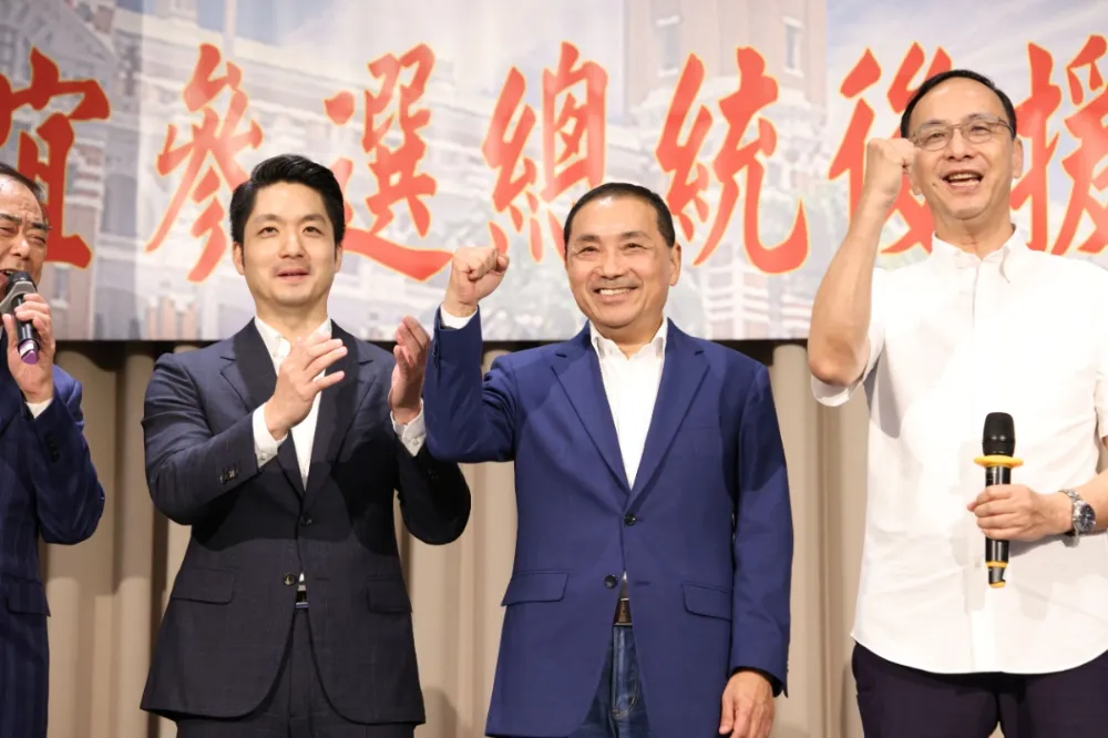 搶攻工商界選票　侯友宜高喊：國家安全、人民安心，產業自然蓬勃