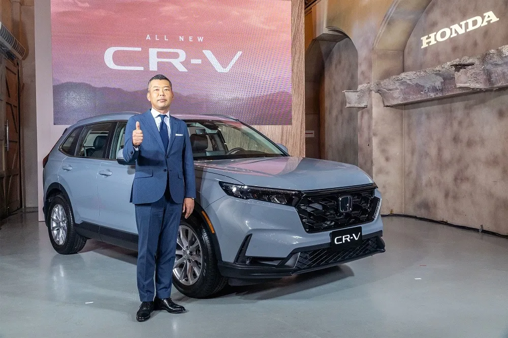 本田魂車迷引頸企盼　Honda 六代 All-new CR-V預接單開始啟動