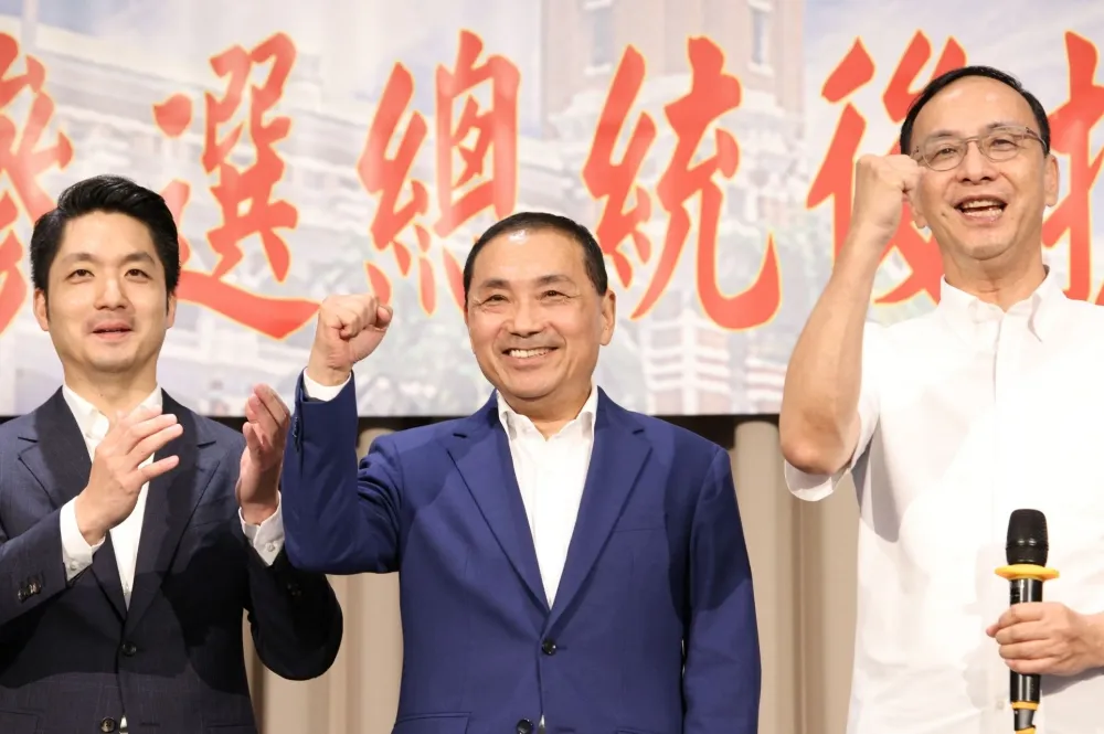 韓國瑜恐缺席全代會　侯友宜「兄弟齊心、其利斷金」強調會團結