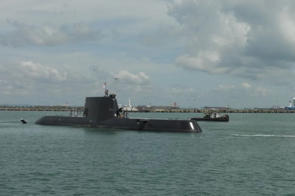 新加坡Type 218SG無敵級潛艦　「完美號」抵達樟宜海軍基地