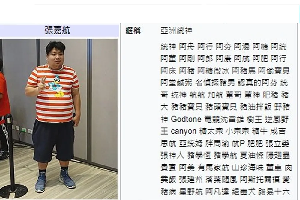 欸欸！夏油條，《英雄聯盟》統神綽號七十二變！網友改維基，不管怎麼叫都可以