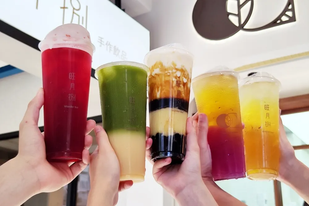 【完整菜單】「旺月捌」古亭店開幕買一送一！5 款飲品必喝菜單推薦　「紫檸凍」、「丹桂凍」清爽推出