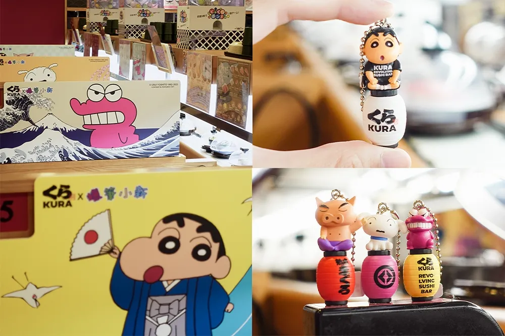 【有片】蠟筆小新壽司店！藏壽司「蠟筆小新扭蛋」13 種不同造型、1/500 機率「特賞扭蛋」要收藏