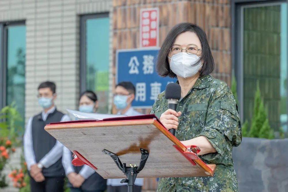 確診一周後　蔡英文快篩「陰性」　