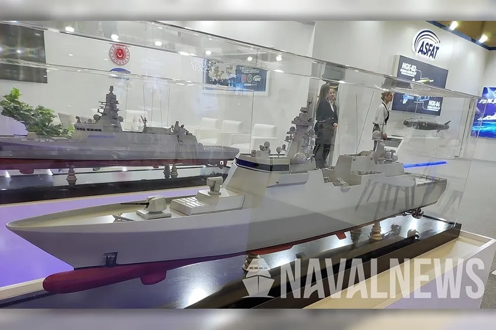 土耳其首度推出「AS3600」巡防艦設計　積極開拓國際市場