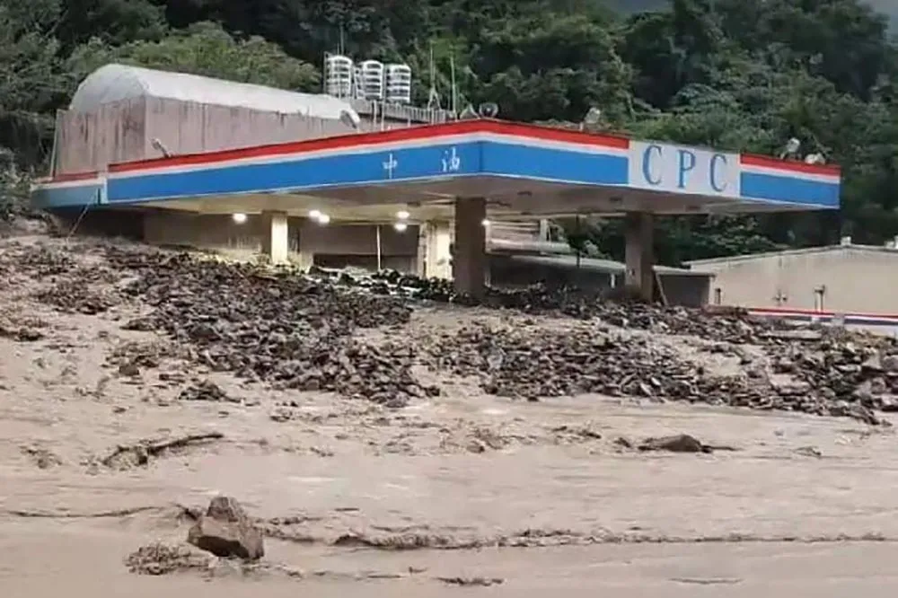 【有片】南豐村加油站遭土石流淹沒　20年來4度重創成全台第一慘
