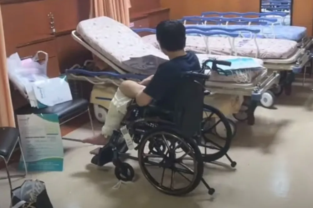【血淚片】台男泰國旅遊喝一杯酒秒昏淪詐騙集團「豬仔」　逃生墜樓慘摔癱