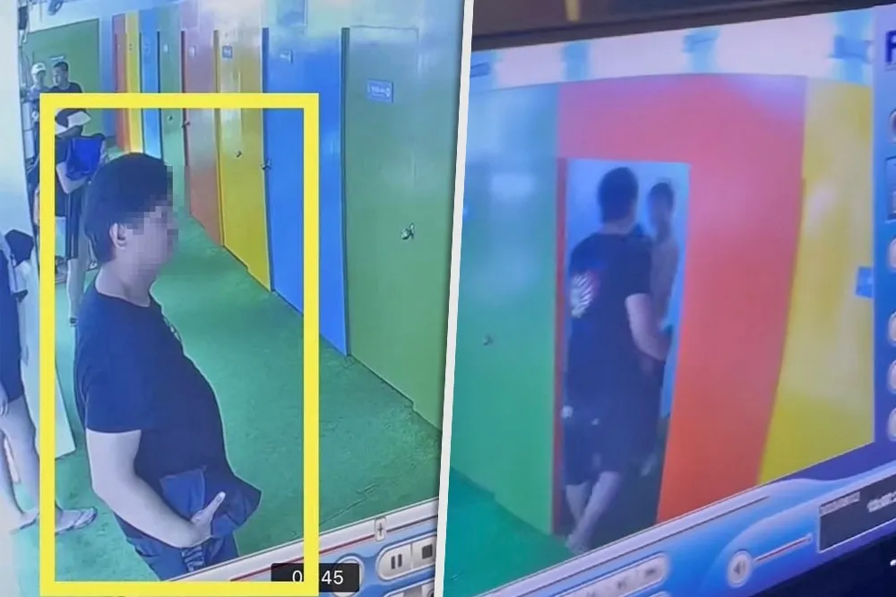 太可惡！疑不耐久候　童玩節13歲少年遭黑衣男「推回更衣間暴打」