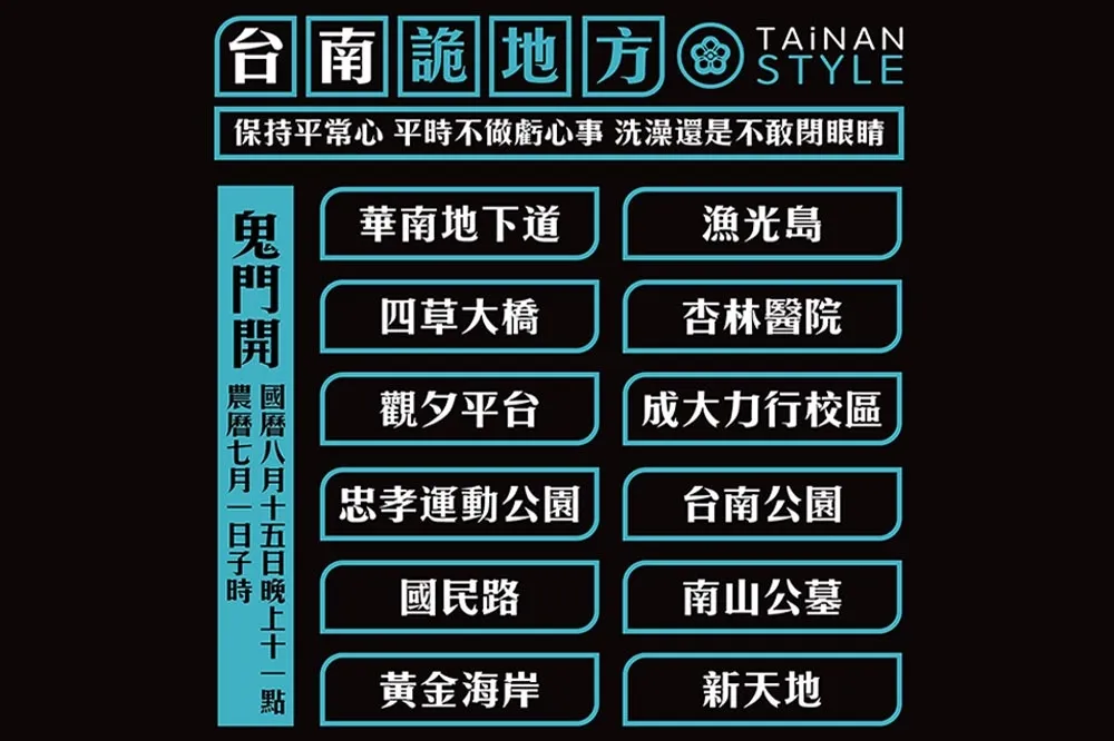 【鬼門開】台南12「詭」地方引熱議　網友公認最恐怖的是這件事