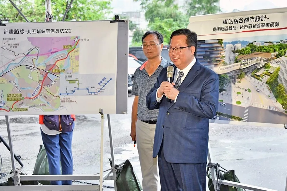 基隆捷運拚今年10月核定　鄭文燦估：9年工期可完工通車