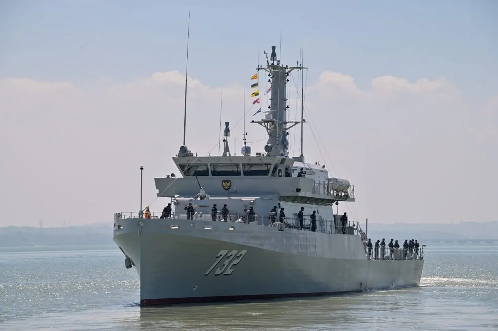 【有片】印尼接收2艘德製多功能獵雷艦　強化水雷反制能力