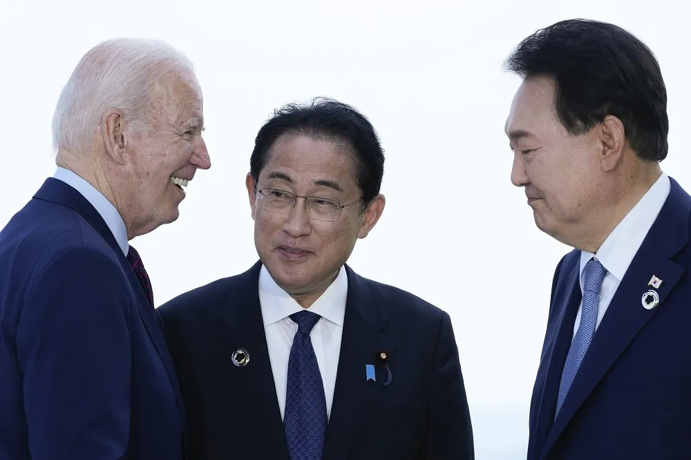 美日韓峰會18日登場預計發表至少2聯合聲明　中國及北韓威脅是核心議題是