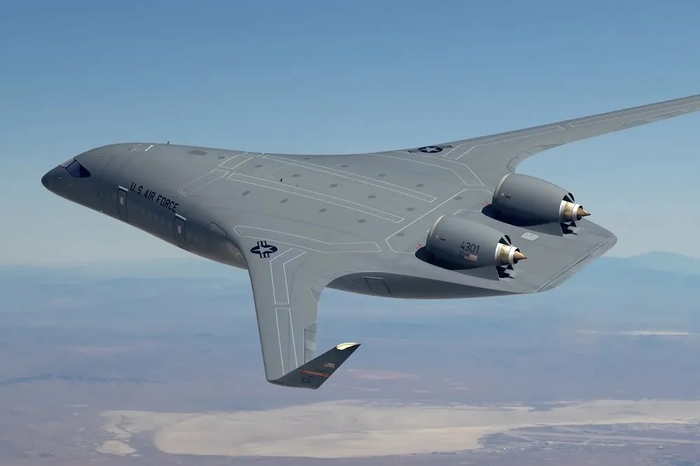 美國空軍攜手航空新創公司JetZero　打造「翼身融合」未來飛機