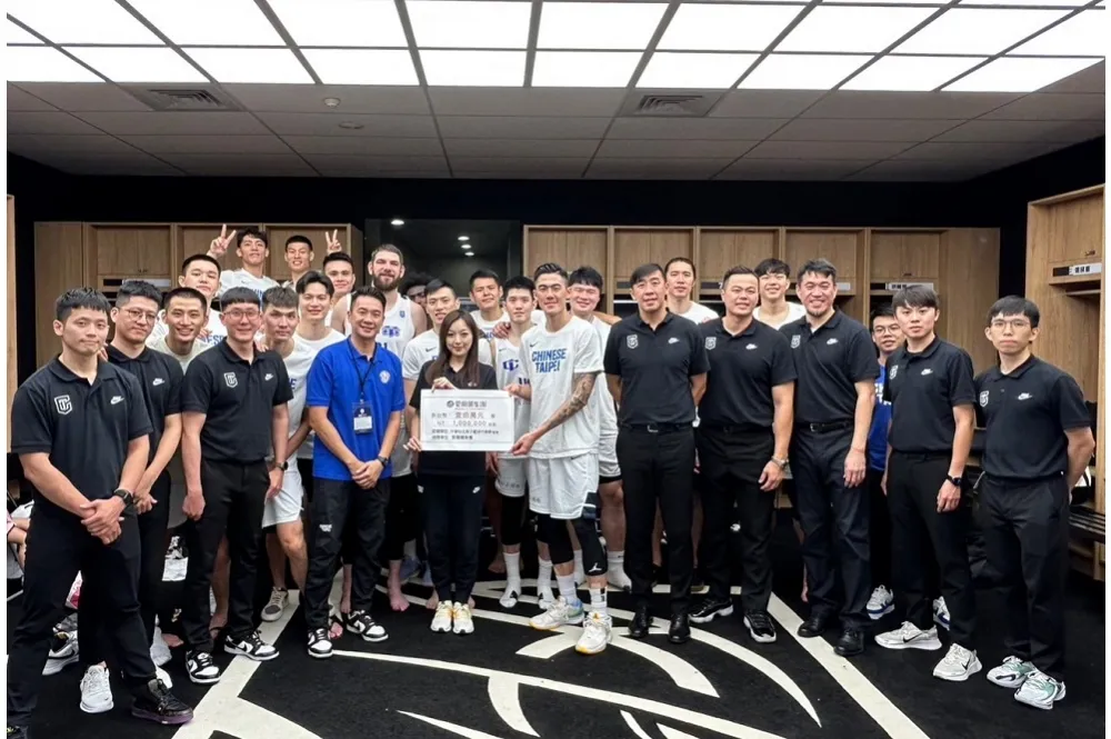 台灣藍28分之差痛宰韓國隊　拿下瓊斯盃亞軍　愛爾麗集團發出百萬獎金