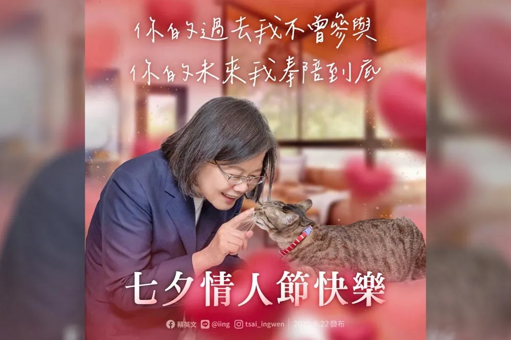 台灣退出中美洲議會惹議　蔡英文臉書祝「七夕情人節快樂」遭砲轟