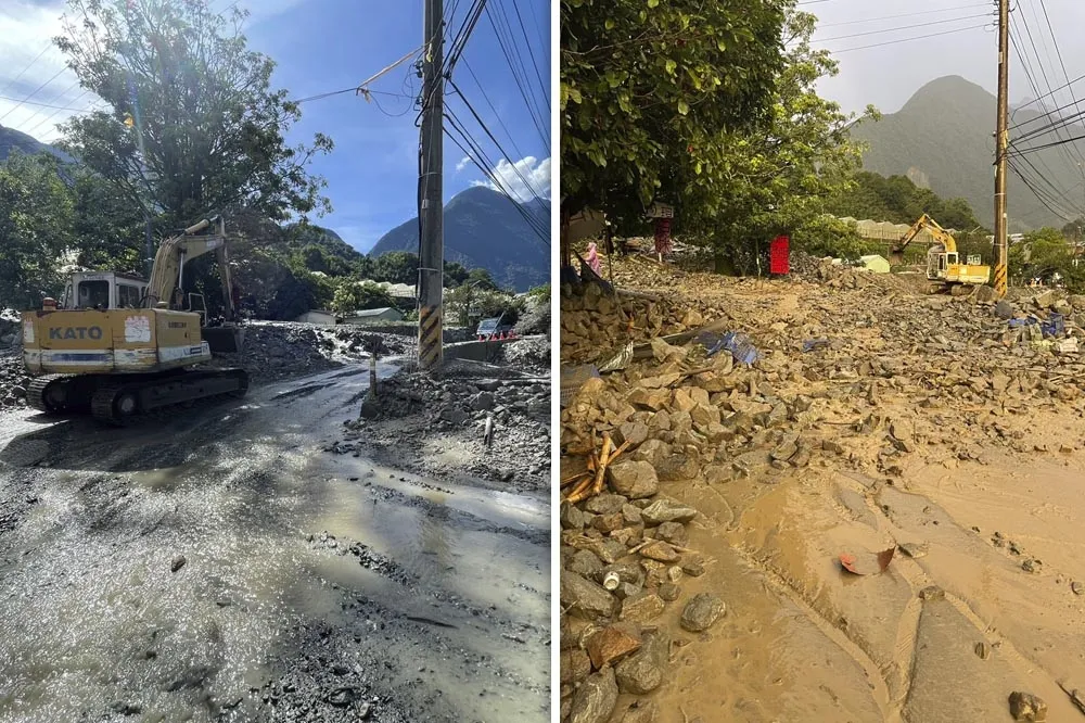 雨襲南投！信義鄉連續2天土石流　東埔溫泉道路又毀