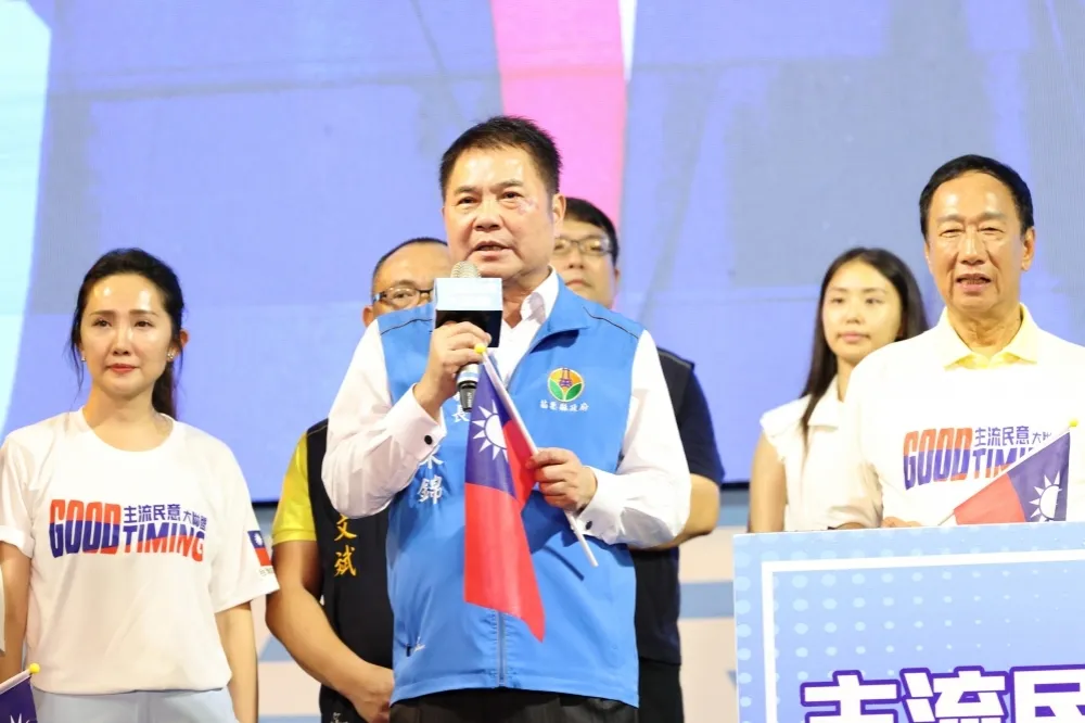 郭台銘宣布選總統　苗縣長鍾東錦：不支持  