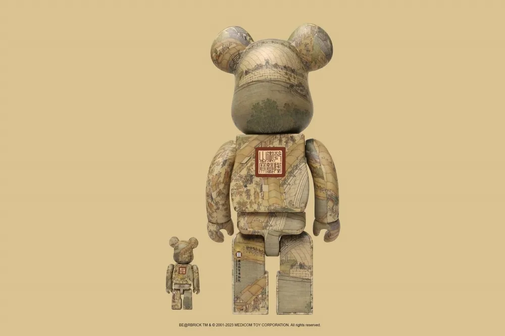 「BE@RBRICK × 清明上河圖」故宮聯名款庫柏力克熊於台中 LaLaport 展出　台隆手創館「這天」開賣