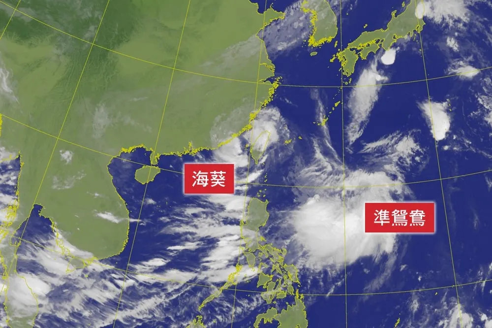 海葵還沒走新颱風又來！　 第13號颱風「鴛鴦」最快明天生成