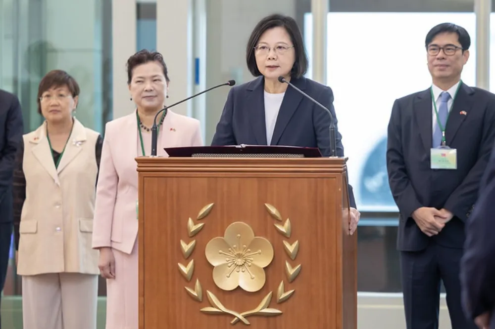 【快訊】卸任前再訪友邦史瓦帝尼　蔡英文：兩國將永續合作，面對疫後復甦挑戰