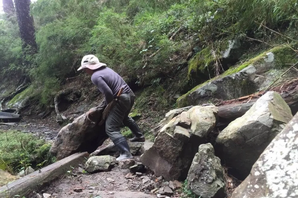 海葵豪雨釀災！玉山主峰步道坍方關閉　最快7日恢復入山