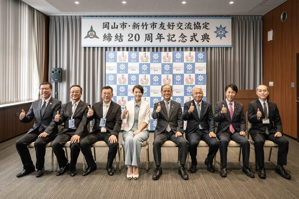 高市長率團拜會日本岡山市長　歡慶姊妹市締結20週年