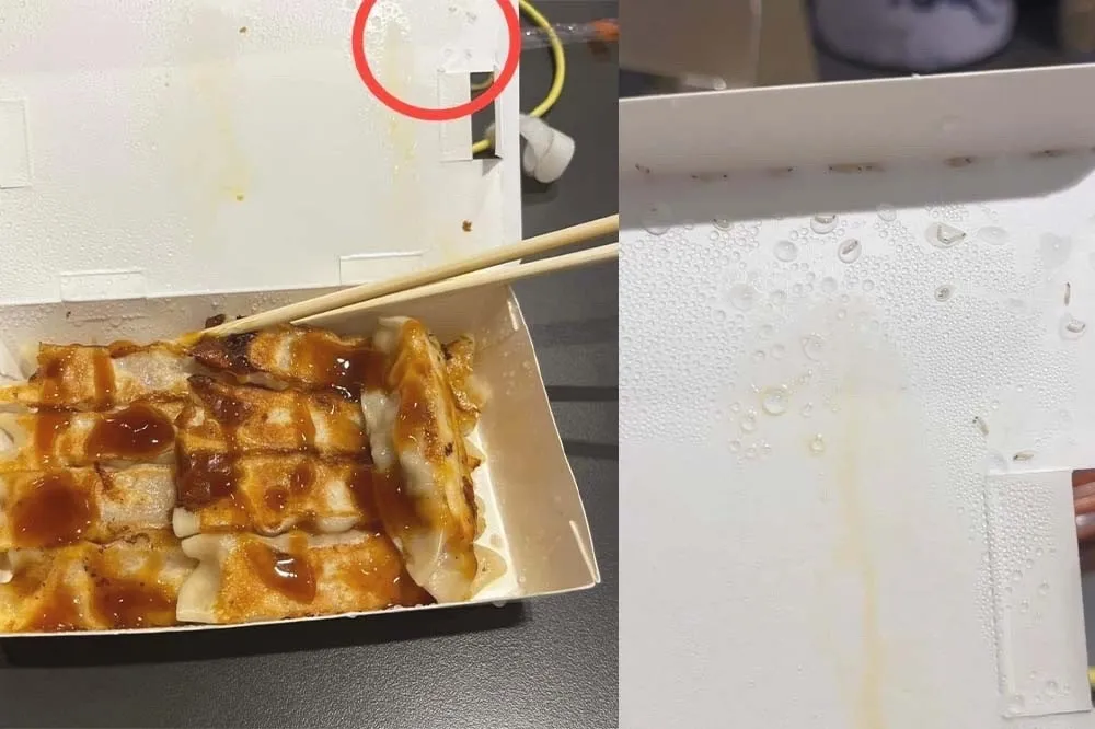 內湖某分店遭爆餐盒「白蛆蠕動」　八方雲集：煎台140度高溫不可能有活體