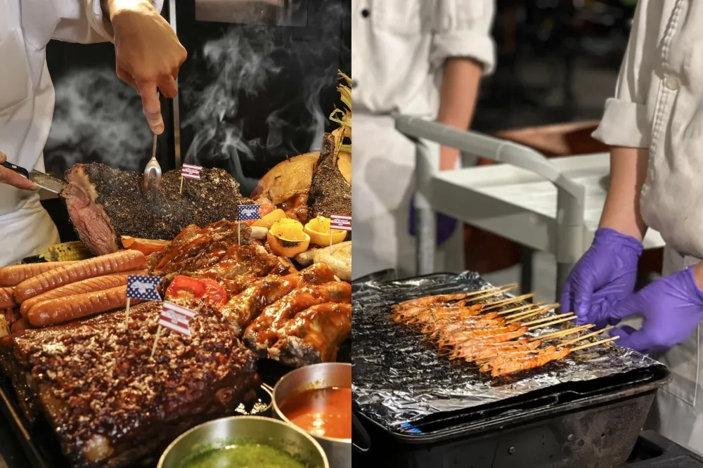 【2023 飯店中秋烤肉派對】六福萬怡推「松葉蟹吃到飽」！晶華柏麗廳「戰斧」任你吃