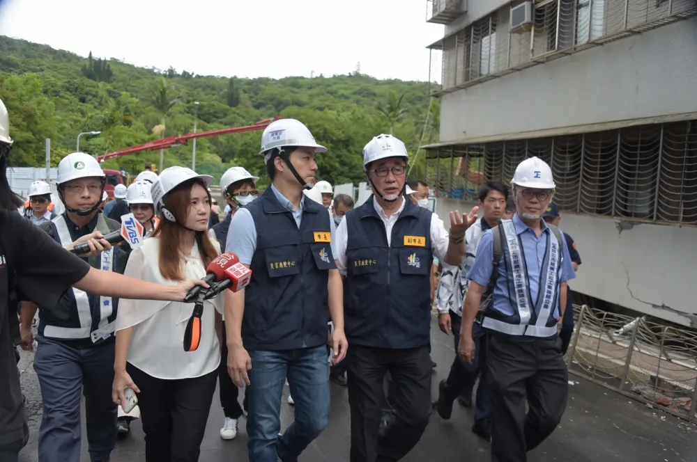 「基泰大直」周遭民宅塌陷急撤367人　蔣萬安要基泰負全責「不然別想取得北市的案子」