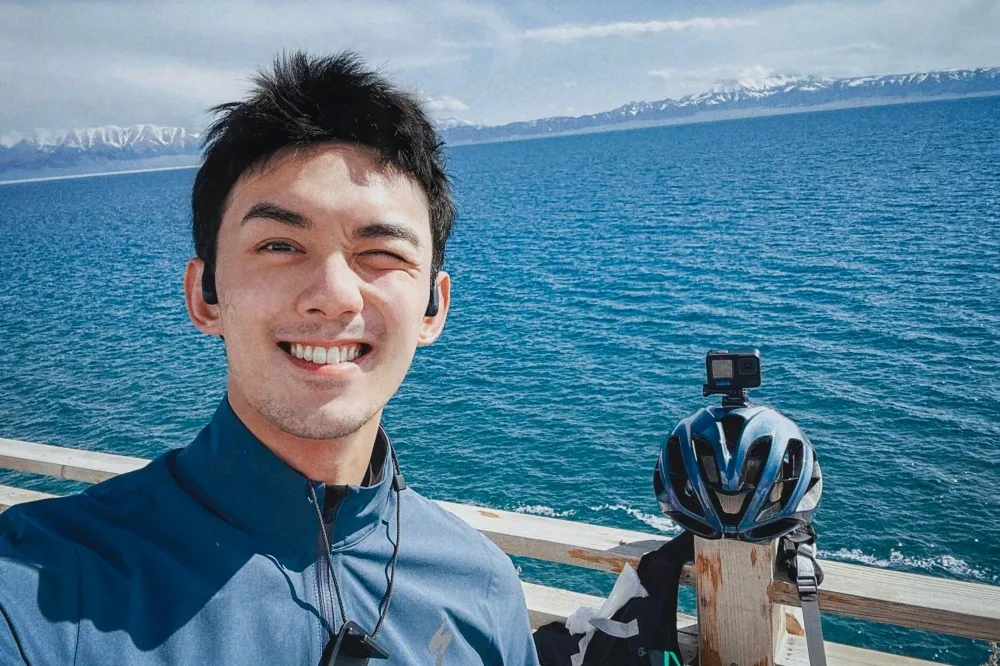 吳磊新疆騎行Vlog上線15天流量破億　他搭帳篷沒洗澡靠「這1招」秒睡