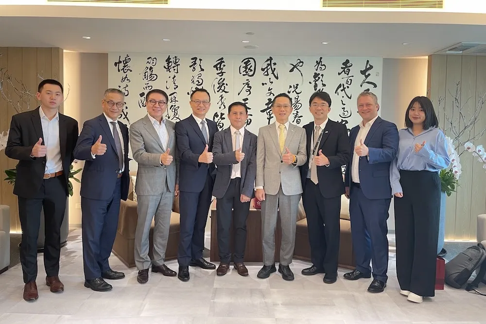 大同公司與歐洲能源交易所等　拜會台灣證交所及碳交所