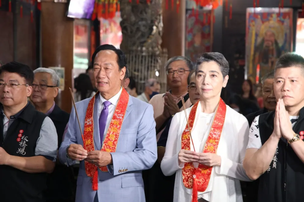郭台銘稱當選總統只做4年就退休　保證GDP增加1倍