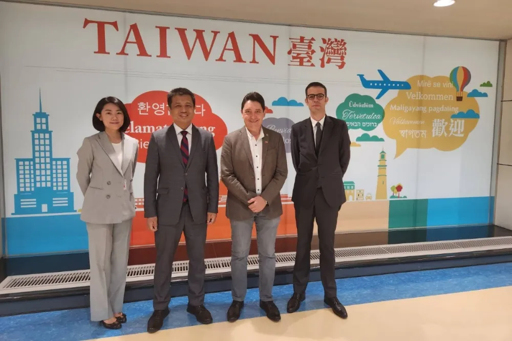 法國政壇「民主先生」卡迪克訪台　外交部：勇於揭露中國劣跡為台灣發聲