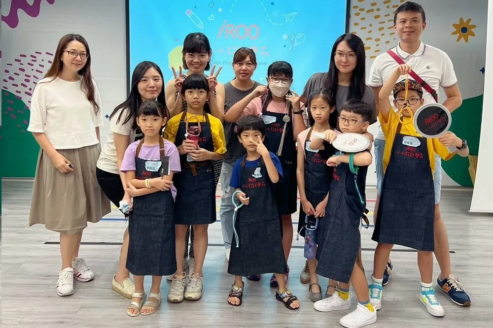 本土女裝領導品牌iROO舉辦「iROO小小設計學苑」從小培養台灣之光
