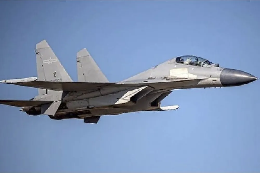103架次解放軍機擾台　中國外交部嗆：不存在海峽中線