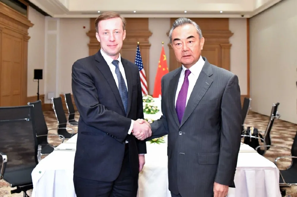 環時：王毅蘇利文會晤總時長逾12小時　花最多時間討論台海議題
