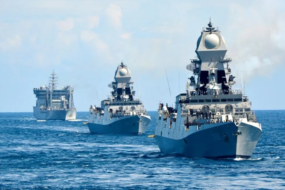 抗衡中國向印度洋擴張　印度海軍計劃擴大艦隊規模至200艘