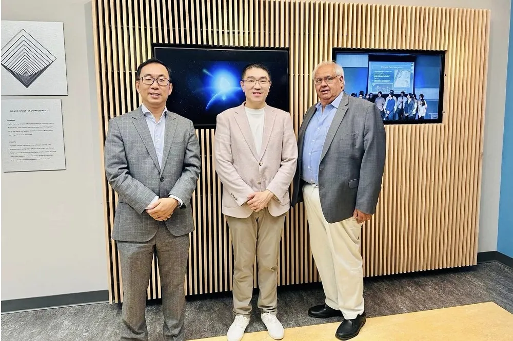 謝國樑參訪加州大學柏克萊分校　雙方洽談頂尖高中課程合作事宜