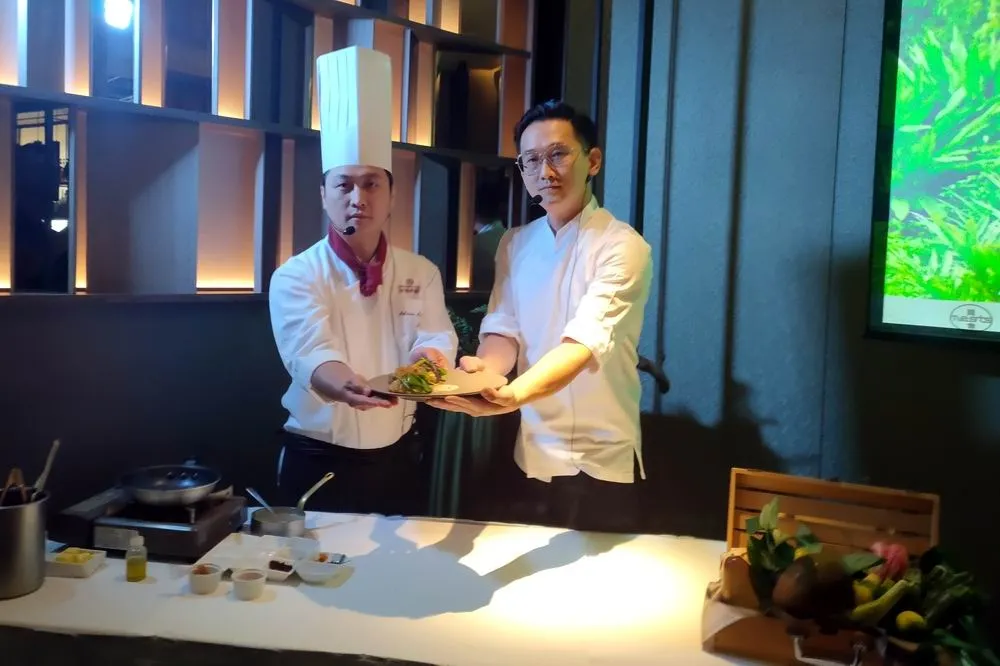 中秋愛月球更要愛地球　台中福華攜手蔬食1星餐廳推無肉烤肉