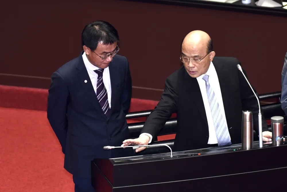 蘇貞昌感念陳吉仲　 「為台灣做事的人不孤單」
