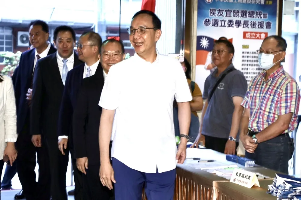 郭台銘今啟動連署　朱立倫：只強調自我會影響大局