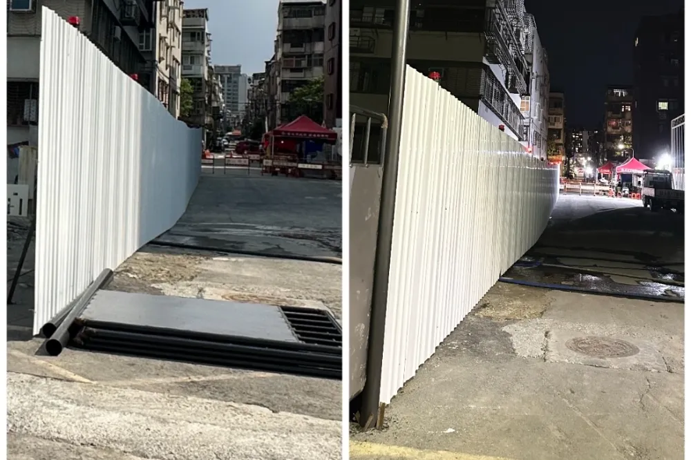 基泰大直事故94巷工地輕微下陷　北市建管處監測：已修復