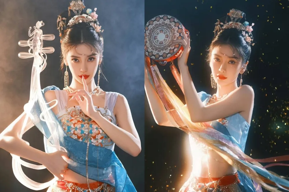 Angelababy化身絕色女神登熱搜　10分鐘拍出曠世美照全網佩服