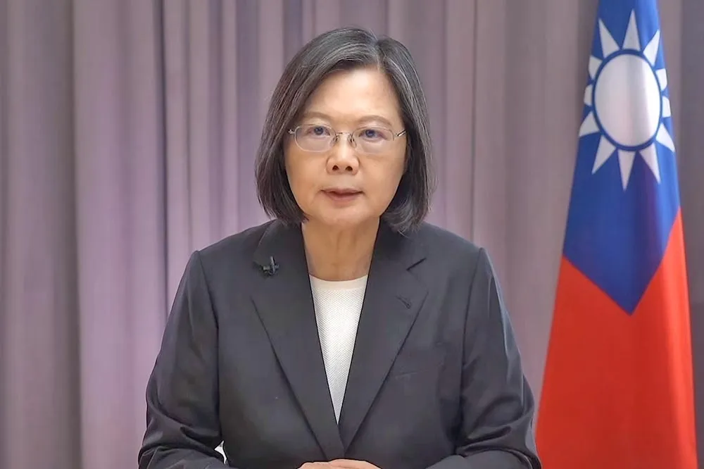 聯大會外場合發表視訊演說　蔡英文：台海和平符合全人類利益
