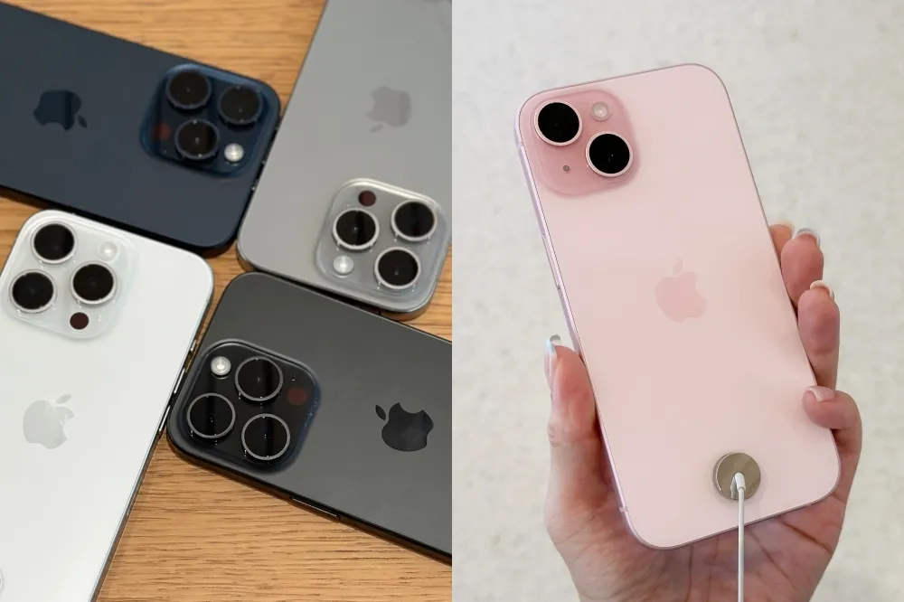 【實機顏色】Apple iPhone 15 系列「粉紅色」、「原色鈦金屬」大獲好評！實機外觀顏色、售價一次看