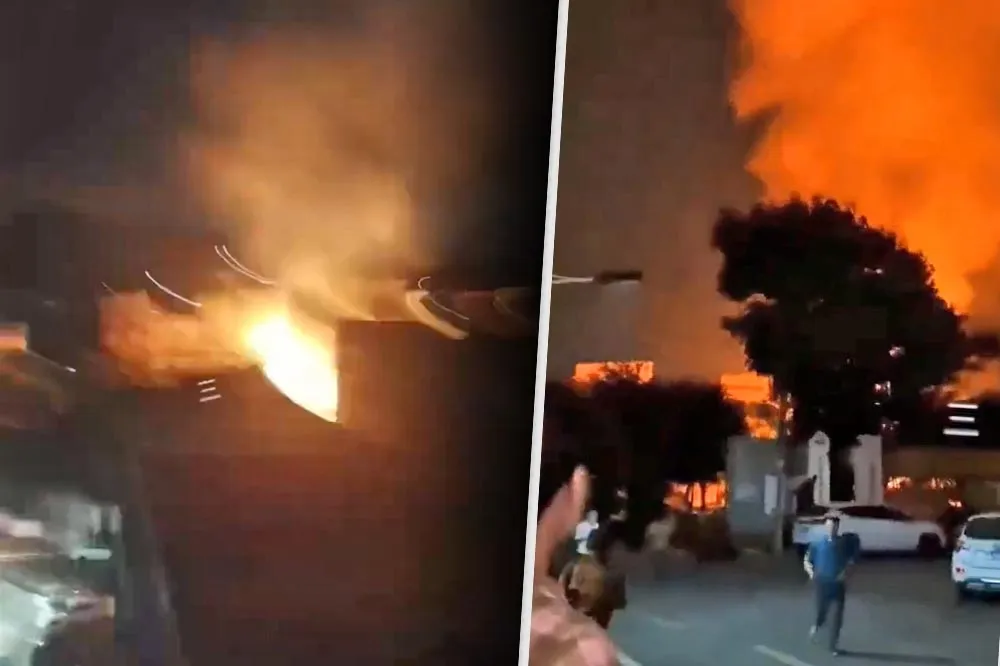 【有片】中國長沙發生氣爆烈焰沖天　民眾：天空都變紅了