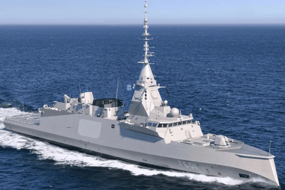 【有片】希臘海軍新型FDI HN巡防艦「基蒙號」　將在法國舉行下水典禮