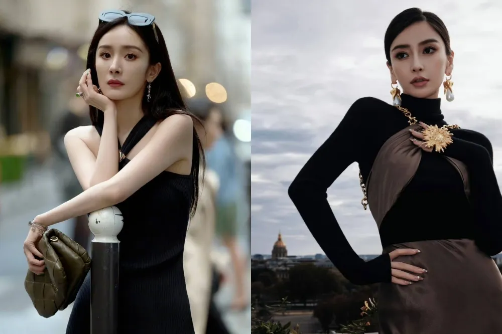 楊冪巴黎時裝週鞋子太大超尷尬　靠2「愛國舉動」評價完勝Angelababy
